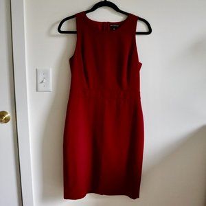 J. Crew Mercantile Burgundy Sheath Dress Size 2